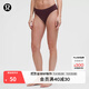 lululemon丨InvisiWear 女士中腰比基尼內褲速干芯吸 LW9DAYS 李子暗紫 L