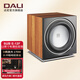 達尼（DALI） SUB E-12F低音炮家用影院音響12f有源音箱 胡桃木色