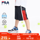 FILA斐樂(lè )兒童童裝短褲2025年夏季男小童針織五分褲