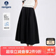 Navigare意大利小帆船女涼感防曬半身裙休閑簡(jiǎn)約A字裙2312875506 黑 M 