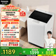 松下（Panasonic）全自動(dòng)波輪洗衣機8公斤家用宿舍租房衣量感知進(jìn)水寬瀑布速流進(jìn)水童鎖桶洗凈XQB80-T7A0國家補貼