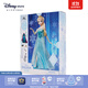 迪士尼（Disney）冰雪奇緣唱歌娃娃艾莎安娜公主玩偶女孩玩具兒童生日禮物禮盒 艾莎故事書(shū)玩偶套裝
