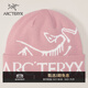 ARC'TERYX始祖鳥(niǎo) BIRD WORD TOQUE 男女同款 絨線(xiàn)帽 貝栗粉/極地白 均碼