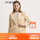 PORTS寶姿女裝 秋冬新品氣質(zhì)通勤夾克SL9J014LWE008 米駝色 S (4)