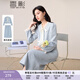 香影藍色小香風(fēng)套裝裙女2025秋季新款千金感赫本風(fēng)法式裙子兩件套 藍色 S