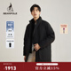 beanpole90%鵝絨    秋冬男士可拆針織領(lǐng)羽絨服外套 黑色 L 180/96A