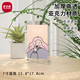 優(yōu)學(xué)庫 亞克力相框磁吸透明展示框相冊照片相架相片 雙面透明展示圓角128*178mm