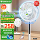 格力（GREE）【國家補貼】電風(fēng)扇落地扇臺式扇一級能效輕音直流變頻節能觸控定時(shí)智能電扇臺地兩用節能遙控 FSZ-30X65Bg7