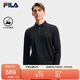 FILA 斐樂(lè )官方男子針織長(cháng)袖POLO衫2025秋季時(shí)尚休閑基礎上衣