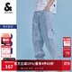杰克·瓊斯（JACK&JONES）25年男裝秋季潮流寬松直筒錐腿涼感潮牌牛仔褲休閑褲子九分男褲 E40淺牛仔藍 905錐形 29 170 W29
