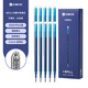 KACO KEFILL 可擦中性筆筆芯 透明藍黑油管/藍黑色連接件 0.5 藍黑色10支裝