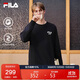 FILA 斐樂(lè )官方男子套頭衛衣2025秋季時(shí)尚休閑寬松針織長(cháng)袖上衣