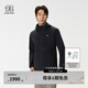 KOLON SPORT/可隆戶(hù)外軟殼衣 男士防風(fēng)透濕GTX抓絨連帽夾克 LHWJ5WN087-BK 黑色 M 170/92A