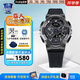 卡西歐（CASIO）GSHOCK黑武士明星同款戶外編織表帶運(yùn)動(dòng)潮流送男友情人節(jié)禮物手表 GM-110BB-1A明星新黑武士
