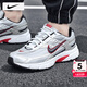 耐克（NIKE）男鞋 25秋季新款時(shí)尚運動(dòng)鞋休閑鞋老爹鞋緩震網(wǎng)面透氣跑步鞋子男 【主推款】INITIATOR-銀色紅勾/曬圖退10 42 （內長(cháng)265mm）