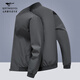 七匹狼外套男秋季夾克男商務(wù)休閑干部上衣棒球領(lǐng)茄克衫中青年男裝服飾