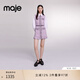 Maje2024春秋款女裝時(shí)尚氣質(zhì)多巴胺長(cháng)袖粗花呢連衣裙MFPRO03287 多色 L (40)
