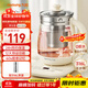 九陽(yáng)（Joyoung）1.5L養生壺 0膠水煮茶器 316L不銹鋼電燒水壺 保溫花茶壺 帶濾網(wǎng) WY303