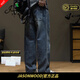 JASONWOOD高端品牌牛仔褲男2025春秋新款寬松直筒水洗長(cháng)褲子男士闊腿褲秋冬 高檔懷舊藍重磅【現貨速達】 春秋款 30 建議【120-130斤】