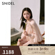SNIDEL【明星同款】2025春夏新品雪紡荷葉邊襯衫短裙褲套裝SWFO251130 粉米色 S (0)