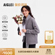 AIGLE【25年秋季新品】艾高女士全拉鏈抓絨透汽外套運動(dòng)戶(hù)外保暖抓絨衣 煙熏紫 BO998 38 165/88A