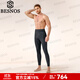 BESNOS意大利品牌100純羊毛褲女士保暖褲男秋冬加厚打底毛褲棉褲秋褲男 男士（深灰）薄款 L