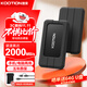 KOOTION 長(cháng)江存儲顆粒移動(dòng)固態(tài)硬盤(pán)三防迷你（PSSD）USB3.2/TYPE-C手機iPhone16電腦兩用游戲外置硬盤(pán) 【星夜黑+黑-X1MAX】2000M/S·頂配速度 1TB