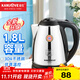 金灶（KAMJOVE）電茶壺電水壺 304不銹鋼電熱水壺家用自動(dòng)斷電快速煮水壺燒水壺茶具 T-218 1.8L