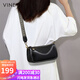 viney牛皮包包女包斜挎餃子包洋氣品牌單肩包生日禮物高級感送女友老婆