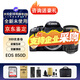 佳能EOS 750D 800D 77D 80D 90D 850D 760D 7D2半畫(huà)幅數碼單反相機 佳能850D+18-135 STM長(cháng)焦鏡頭 原裝配件套餐