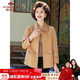俞兆林媽媽裝外套春秋中老年女裝風(fēng)衣衣服短外套 Y243U2013