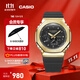 卡西歐（CASIO） G-SHOCK 黃金時(shí)代新黑金系列 運動(dòng)手表卡西歐手表送男友 GM-2100G-1A9PR