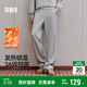 森馬（Semir）休閑褲男發(fā)熱抑菌針織衛褲寬松直筒褲25冬長(cháng)褲子百搭109725127104