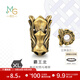 周生生 酷黑生肖龍黃金轉運珠Charme XL足金串珠組合單顆 定價(jià) 王安宇同款-霸王龍94370C