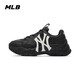 美職棒 MLB Big Ball Chunky經(jīng)典升級米白色復(fù)古印花低幫增高老爹鞋 3ASHC104N50BKS 37.5 (235mm)