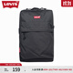 Levi's【商場(chǎng)同款】李維斯秋季男士雙肩背包黑色時(shí)尚簡(jiǎn)約潮流 黑色 OS