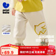 迷你巴拉男女童搖粒絨褲子嬰兒衛褲初春保暖寶寶加絨長(cháng)褲棉褲2025秋冬新品