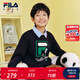 FILA【抗菌】斐樂(lè )兒童童裝上衣2025年秋季新款男女童舒適套頭衛衣 傳奇藍-NV 140