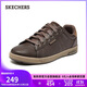 斯凱奇（SKECHERS）男鞋秋季商務(wù)休閑板鞋百搭舒適軟底緩震通勤平底工作鞋210946