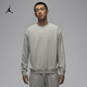 耐克喬丹男子速干圓領(lǐng)衛衣春季休閑運動(dòng)衫JORDAN DRI-FIT FV8625 050麻灰/白 3XL