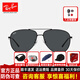 雷朋（RayBan）【明星同款】雷朋太陽鏡墨鏡飛行員男女開車駕駛眼鏡新品0RB3712D 3712D 002/87 黑色框深灰片62