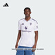 adidas曼聯(lián)球迷版客場(chǎng)速干足球短袖球衣男裝夏季阿迪達斯官方   白色   3XL