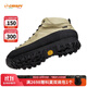 CRISPI【經(jīng)典款】意大利戶(hù)外登山鞋男秋冬中幫防水徒步鞋女MONACO GTX 卡其色（偏綠）8009903 42