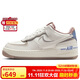 耐克NIKE女子空軍一號 AIR FORCE 1 緩震氣墊運(yùn)動鞋IO7594-101白 40