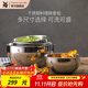 WMF福騰寶套裝居家料理碗不銹鋼料理盆和面盆揉面盆食品級(jí)家用套裝 料理碗4件套