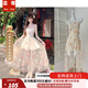 蕓蕁裙子女夏季2025新款莫奈花園夏季新款法式溫柔設計感氣質(zhì)立體仙女 連衣裙(微透介意慎拍) L