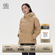 KOLON SPORT/可隆中量羽絨服 女子壓膠連帽冬GTX防風(fēng)寬松鵝絨外套夾克 LKDJ4WTK16-BE 米黃 M 165/88A