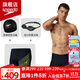 速比濤（Speedo） 男士進(jìn)口游泳泳鏡泳帽泳褲三件套高清抗氯套裝游泳裝備 【游泳三件套】亮橙色泳褲套裝 M (34) 身高175/體重75/腰圍86
