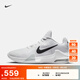 耐克男子透氣輕便籃球鞋冬季實戰(zhàn)抗扭緩震運動網(wǎng)眼NIKE DM1124 100白色/黑/白金色(DM1124-100) 41