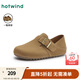 熱風(fēng)（Hotwind）商場(chǎng)同款女鞋百搭穆勒鞋通勤勃肯鞋2025年新款春秋舒適休閑松果鞋 08杏色(可踩腳款)H15W25106 38